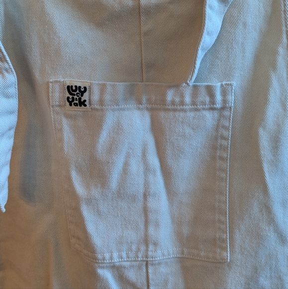 Cream Lucy & Yak Dungarees - Picture 2 of 4